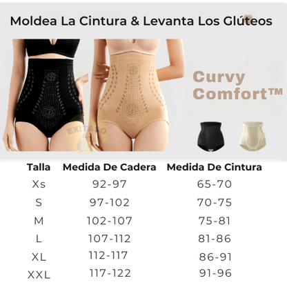 New Curvy Comfort™ - Tu Aliado para Decir Adiós a Los Rollitos y Levantar Pompis